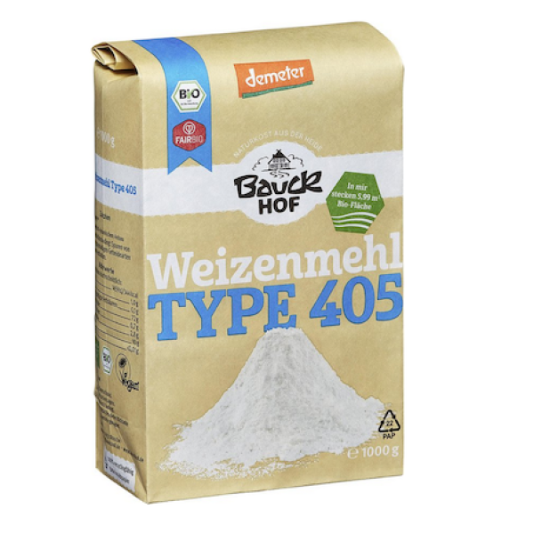 Demeter Weizenmehl 405 - vom Bauckhof - Produkt